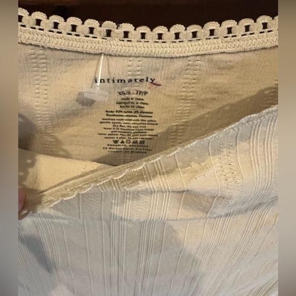 NWOT Free People Playing Favorites Bodysuit in Tan Size XS/S FP Intimately - Picture 6 of 7